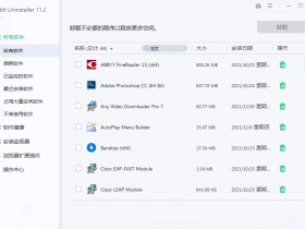 强力卸载软件 IObit Uninstaller Pro 11.2.0.10 中文绿色特别版