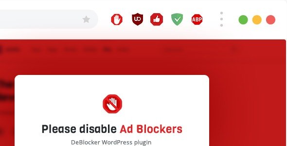 DeBlocker v2.0.2 - WordPress反AdBlock广告屏蔽插件