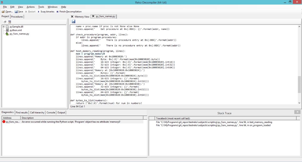 可能是唯一通用代码c语言反编译到源码工具 Reko Decompiler v0.11.1
