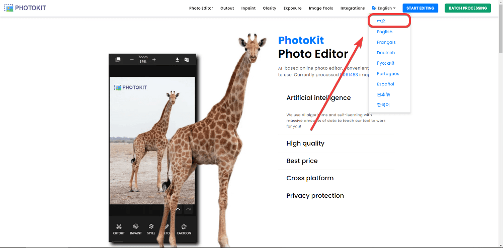 PhotoKit 强大的免费图片在线编辑器 电脑小白也能用